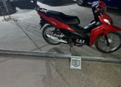 TOSTADO: SECUESTRARON UNA MOTO DURANTE EL ROBO DE UN PERFIL